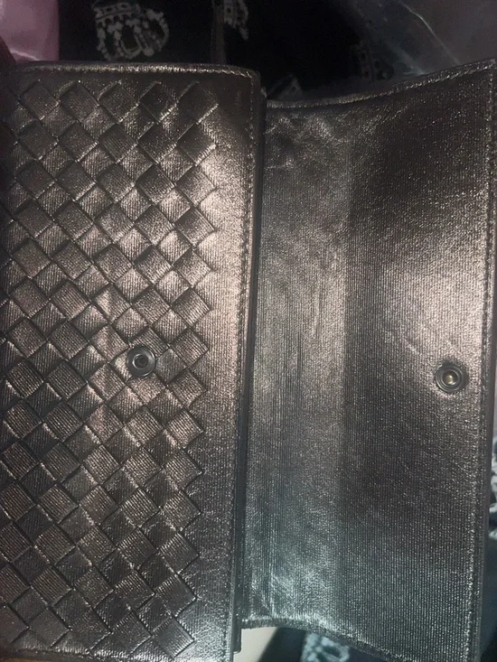 Bottega Veneta Black Intrecciato Leather Wallet - Picture 3 of 4